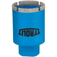 Tyrolit Couronne diamantée DDT Premium Ø 35 mm Longueur 45 mm convient pour carrelage / granit / marbre M14 (35 mm)