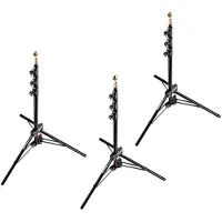 Manfrotto 1051bac-3 Mini Compact Stand Tripod 3 Units Noir