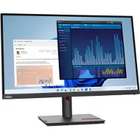 Lenovo ThinkVision T27p-30 LED display 68,6 cm (27") 3840 x 2160 pixels 4K Ultra HD Noir