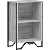 vidaXL Bibliothèque sonoma gris 50x31x74,5 cm bois d'ingénierie