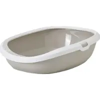 Savic Bac à litière Savic Gizmo - 52 cm pour chat - bac de toilette Gizmo 52 cm + 12 sacs à litière Savic Bag it Up