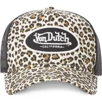 Von Dutch Casquette marron / noir / blanc
