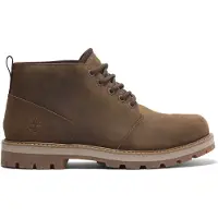 Timberland pour homme. TB0A69TWEM61 Britton Road Mid bottes chukka en cuir marron (44), Plat, Lacets, Casuel, Durable