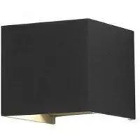 Optonica LED Applique murale LED 7458, EEK : E, 12W, IP54, 1320 lm, 3000K, noir