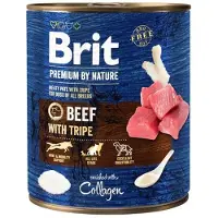 Brit Premium by Nature viande de bœuf et abats pour chiens - 6x800 g