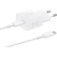 Samsung Chargeur Mural Usb-c Ep-t2510ewe + Ep-dn980bwe 25w