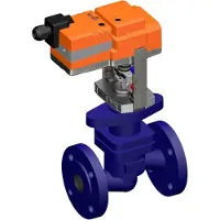 Belimo Vanne à Globe DN40 Bride 15mm Course Kvs25 24VAC/DC 150s 2-10V 500N IP54 H640S/LV24A-SR-TPC
