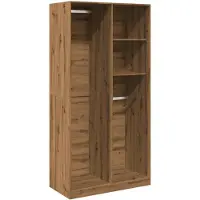 vidaXL Armoire Artisan-Chêne 100x50x200 cm Bois composite