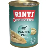 Rinti Singlefleisch Rumen Pure - Rumen monoprotéinée - 12 x 400 g