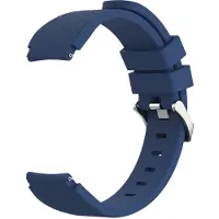 IMoshion Bracelet souple en silicone - Connecteur universel 20 mm - Bleu foncé