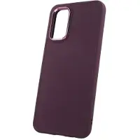 OEM Etui satiné pour Samsung Galaxy A13 4G bordeaux (Samsung Galaxy A13 4G), Coque pour téléphone portable, Rouge