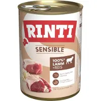 Rinti Sensible - Agneau et riz pour chiens sensibles - 6x400 g