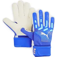 Puma Gants de sport 'Future Match' bleu / bleu clair / rouge clair / blanc