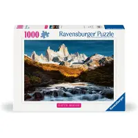 Ravensburger Puzzle 1000 pièces Le Fitz Roy Patagonia (Points forts). Adultes et enfants. À partir de 14 ans. Puzzles de qualité supérieure. 12000253.