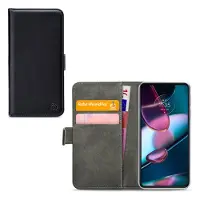 Mobilize Porte-monnaie classique Gelly (Motorola Edge X30), Coque pour téléphone portable, Noir