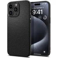 Spigen Coque Liquid Air Armor conçue pour iPhone 15 Pro (2023) Milita