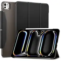 ESR Ascend Trifold Case (Apple iPad Pro 13 2024), Étui pour tablette, Transparent, Noir