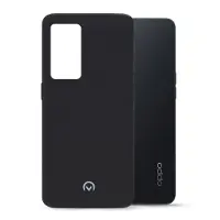 Mobilize Gummi-Gelly-Hülle (Oppo Reno 7 Lite), Coque pour téléphone portable, Noir