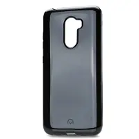 Mobilize Coque arrière TPU - - Pocophone F1 - Noir - Bords surélevés - Découpes utiles - Souple - Durable