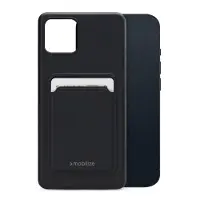 Mobilize Pochette en gélatine pour cartes (Apple iPhone 13 mini), Coque pour téléphone portable, Noir