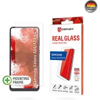 Displex Film de protection écran (10H) pour Samsung Galaxy A24/A25 5G, Eco Mounting Frame, résistant aux rayures