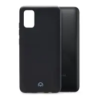 Mobilizera Mobilize Rubber Gelly Cover Til Samsung Galaxy A02s Mat Sort (Samsung Galaxy A02s), Coque pour téléphone portable, Noir