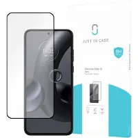 Just in Case Protection d'écran en verre trempé Edge To Edge Motorola Edge 30 Neo (1 pcs, Motorola Edge 30 Neo), Téléphone portable : film de protection, Transparent