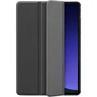 Just in Case Smart Tri-Fold Samsung Galaxy Tab S9/S9 FE/S10 FE/S10 Lite Book Case Noir