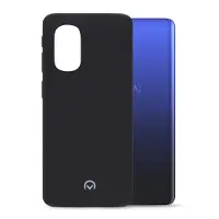 Mobilize Gummi-Gelly-Hülle (Motorola Moto G51 5G), Coque pour téléphone portable, Noir
