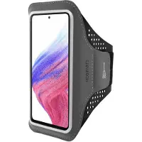 Mobiparts Comfort Fit Sport Armband Samsung Galaxy A53 (2022) Black, Brassard pour smartphone, Noir