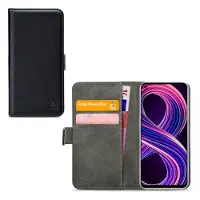 Mobilizera Mobilize Classic Gelly Wallet Book Case Realme 8 5g/Narzo 30 5g Black (Realme Narzo 30 5G), Coque pour téléphone portable, Noir