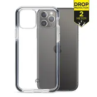 Mobilize Boîtier incassable (Apple iPhone 11 Pro Max), Coque pour téléphone portable, Noir, Transparent