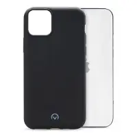 Mobilize Etui en gélatine (Apple iPhone 12 Pro Max), Coque pour téléphone portable, Noir