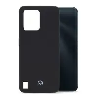 Mobilize Gummi-Gelly-Hülle (Realme C31), Coque pour téléphone portable, Noir