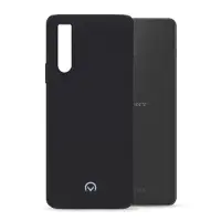 Mobilize Gummi-Gelly-Hülle (Sony Xperia 10 IV), Coque pour téléphone portable, Noir
