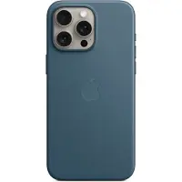 Apple iPhone 15 Pro Max FineWoven Back Cover MagSafe Bleu Pacifique