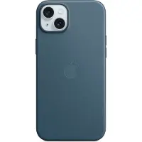 Apple iPhone 15 Plus FineWoven Back Cover avec MagSafe Bleu Pacifique