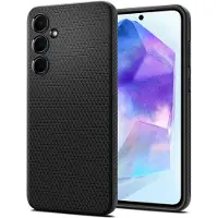 Spigen Coque Liquid Air pour Samsung Galaxy A55 - Matte Black