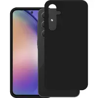 Just in Case TPU Back Cover Noir Samsung Galaxy A55 (Samsung Galaxy A55), Coque pour téléphone portable, Noir