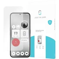 Just in Case Nothing Phone (2a) Tempered Glass Protège-écran Transparent