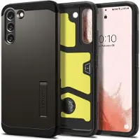 Spigen Tough Armor Samsung Galaxy S22 Back Cover Gris