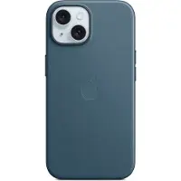 Apple iPhone 15 FineWoven Back Cover avec MagSafe Bleu Pacifique
