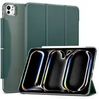 ESR Étui Ascend Trifold (Apple iPad Pro 11 2024), Étui pour tablette, Vert, Transparent