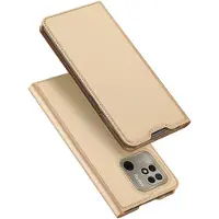 DUX Étui à rabat Skin Pro Xiaomi Redmi 10C or (Xiaomi Redmi 10C), Coque pour téléphone portable, Or