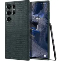 Spigen Liquid Air (Samsung Galaxy S23 Ultra), Coque pour téléphone portable, Vert