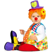 MOM Little Clown Baby Costume Multicolore 12-24 Months Enfants