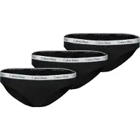 Calvin Klein Carousel Panties 3 Units Noir XL Femme