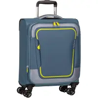 American Tourister Valise & Trolley Pulsonic Spinner 55 EXP, Valise, Bleu
