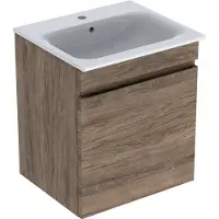 Geberit Renova Plan ensemble lavabos avec meuble sous lavabo, 1 tiroir, 60x62,2x48cm, 501.915.JR.1