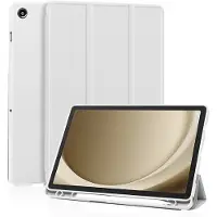 Techsuit - Flex Trifold (with Pencil Holder) - Samsung Galaxy Tab A9 Plus - Gray (Samsung Galaxy Tab A9), Étui pour tablette, Gris